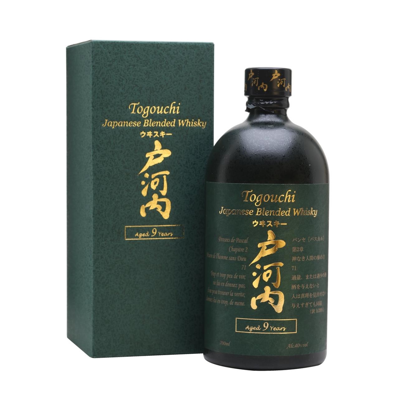 TOGOUCHI BLENDED WHISKY 9A 40% 70CL
